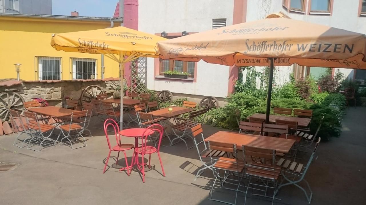 Hoteldeutscheshaus Leinefelde Extérieur photo